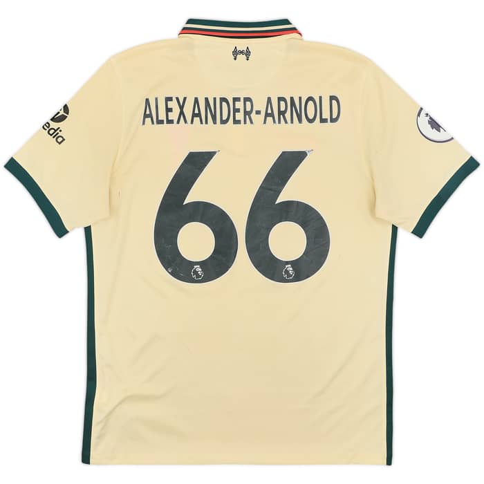 2021-22 Liverpool Away Shirt Alexander-Arnold #66 - 5/10 - (L)