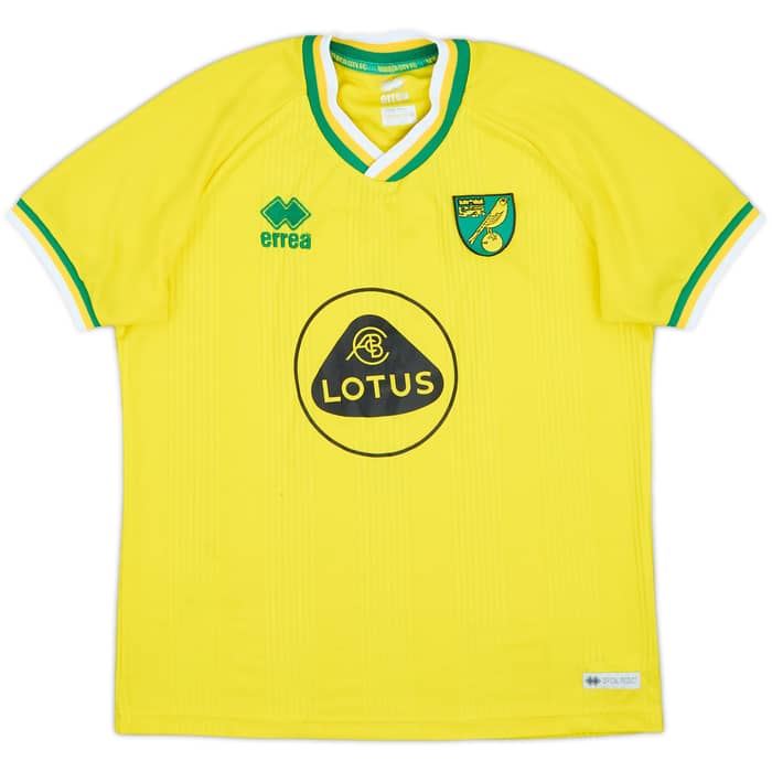 2020-21 Norwich City Home Shirt - 7/10 - (L.Boys)