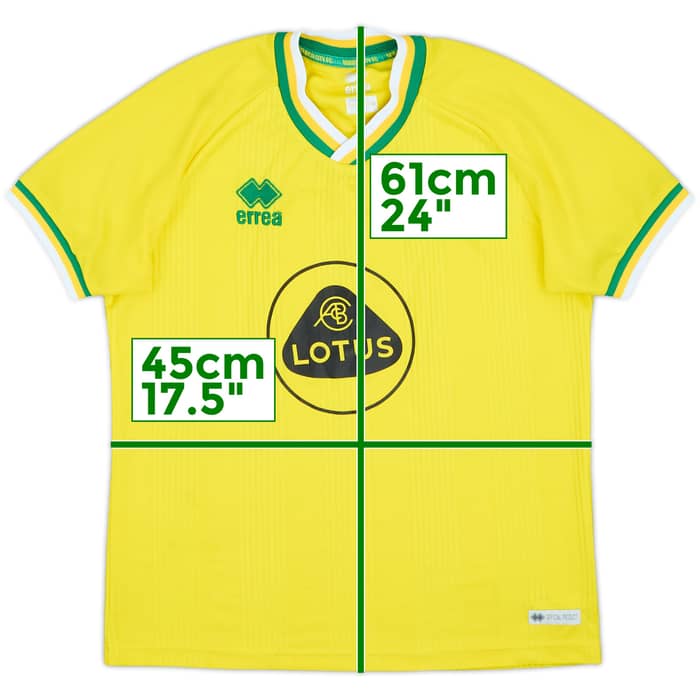 2020-21 Norwich City Home Shirt - 7/10 - (L.Boys)