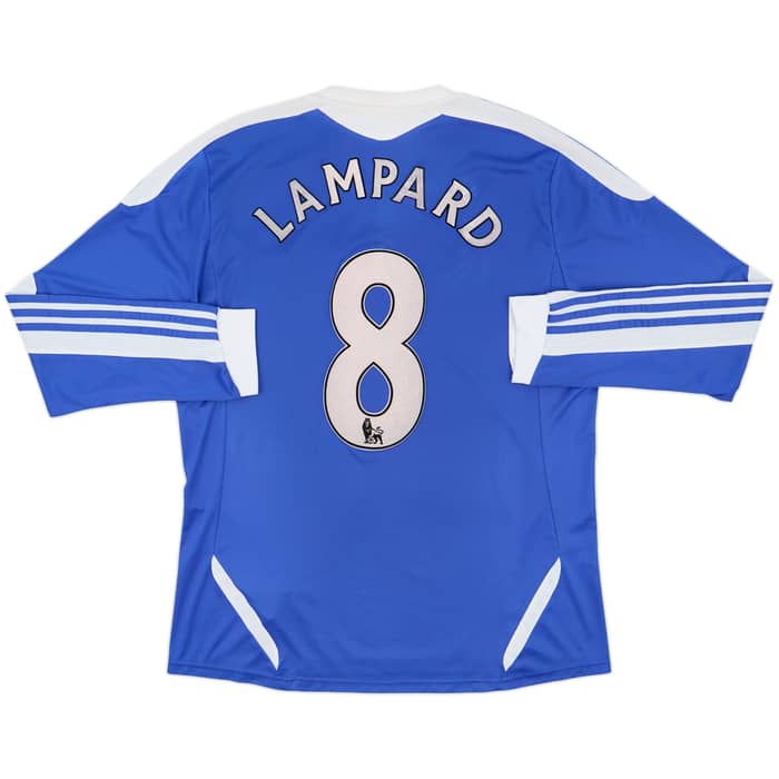 2011-12 Chelsea Home L/S Shirt Lampard #8 - 6/10 - (L)