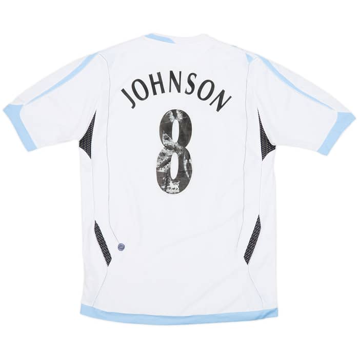 2006-07 Everton Away Shirt Johnson #8- 5/10 - (M)