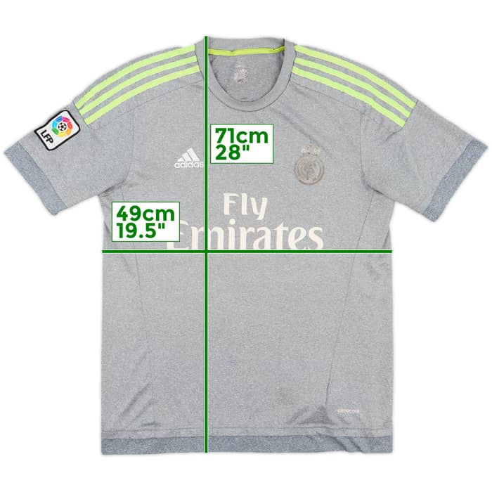 2015-16 Real Madrid Away Shirt - 4/10 - (M)