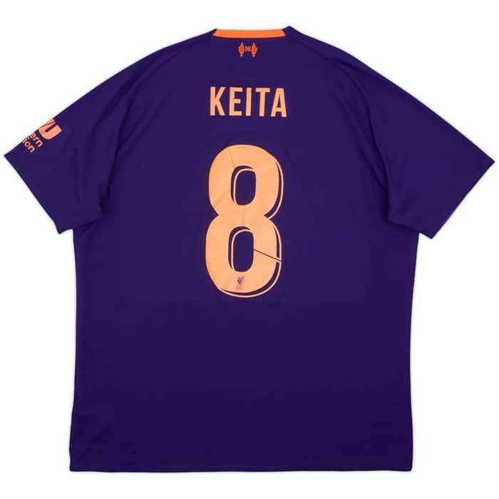 2018-19 Liverpool Away Shirt Keita #8 - 5/10 - (XL)