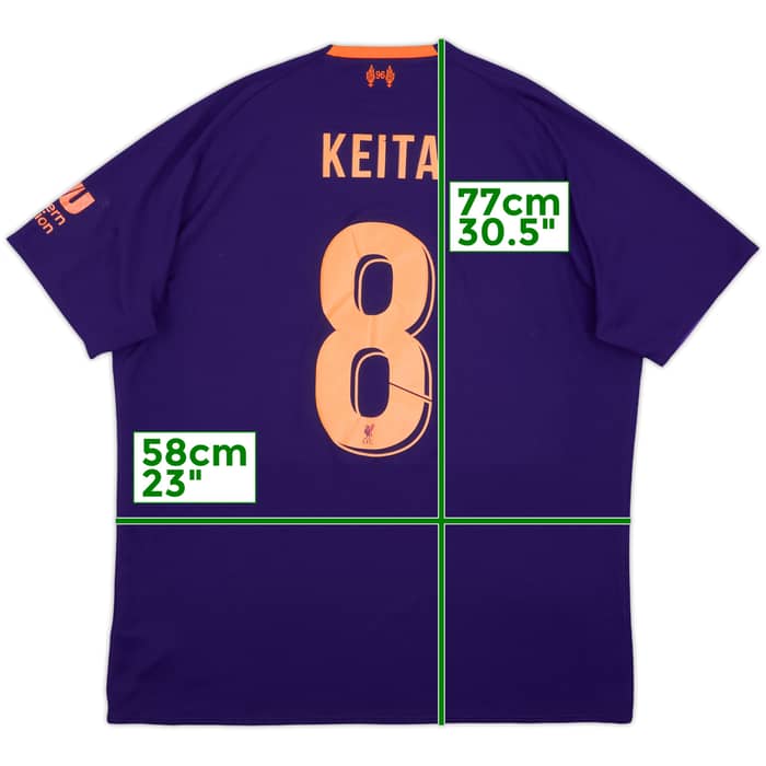 2018-19 Liverpool Away Shirt Keita #8 - 5/10 - (XL)