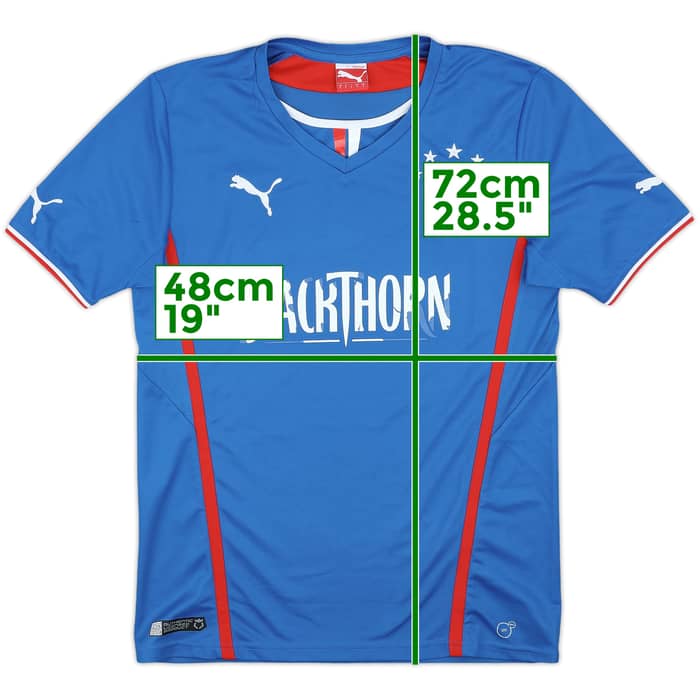 2013-14 Rangers Home Shirt - 4/10 - (S)