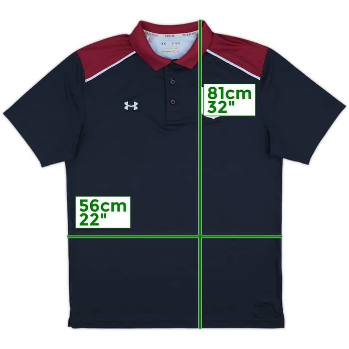 2016-17 Aston Villa Under Armour Polo Shirt - 10/10 - (XL)