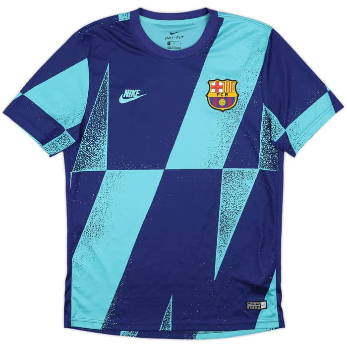 2019-20 Barcelona Nike Training Shirt - 8/10 - (M)
