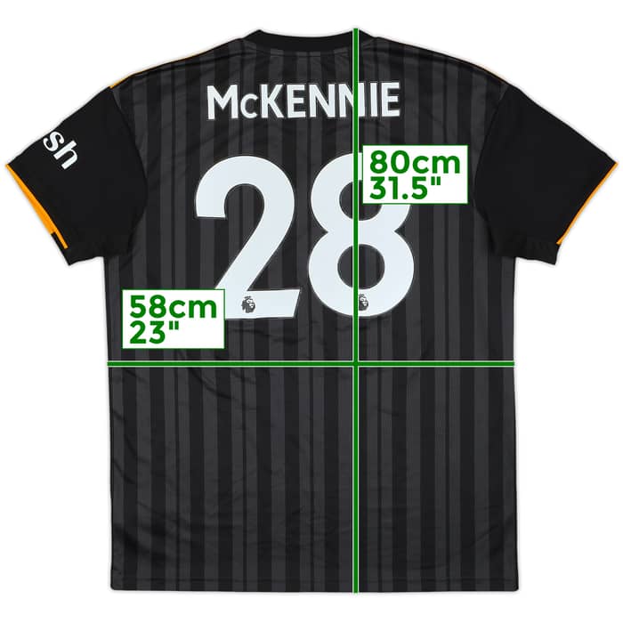 2022-23 Leeds Third Shirt McKennie #28 - 7/10 - (L)