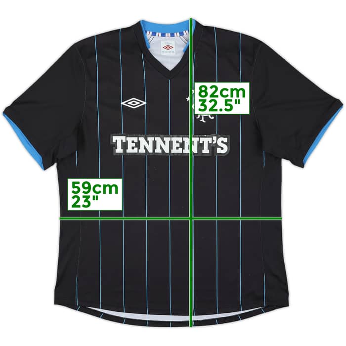 2012-13 Rangers Third Shirt - 6/10 - (XXL)