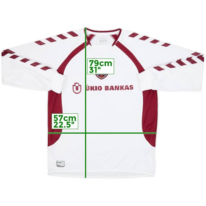 2006-07 Hearts Away L/S Shirt - 7/10 - (XL)