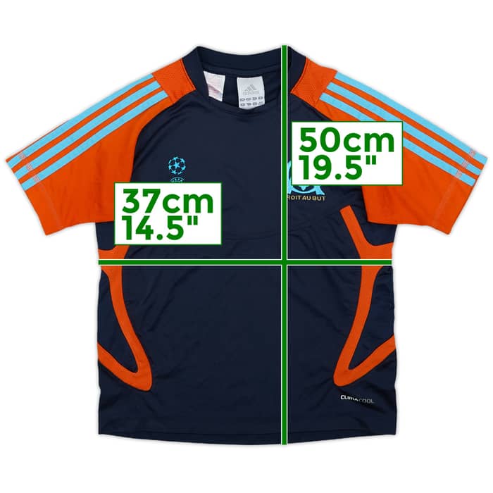 2011-12 Olympique Marseille CL adidas Training Shirt - 7/10 - (S.Boys)