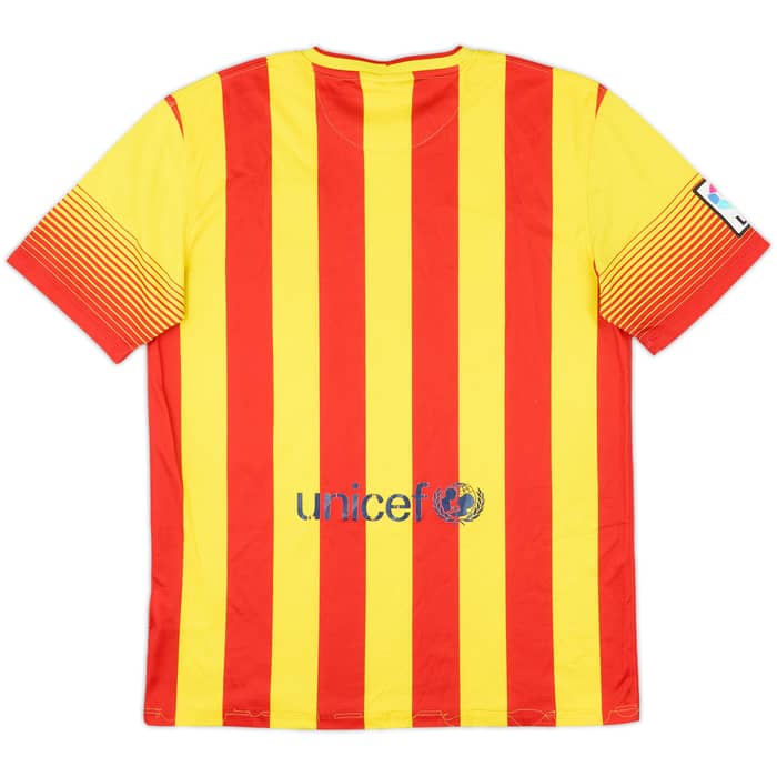 2013-15 Barcelona Away Shirt - 4/10 - (M)