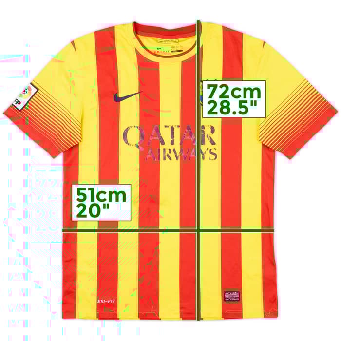 2013-15 Barcelona Away Shirt - 4/10 - (M)