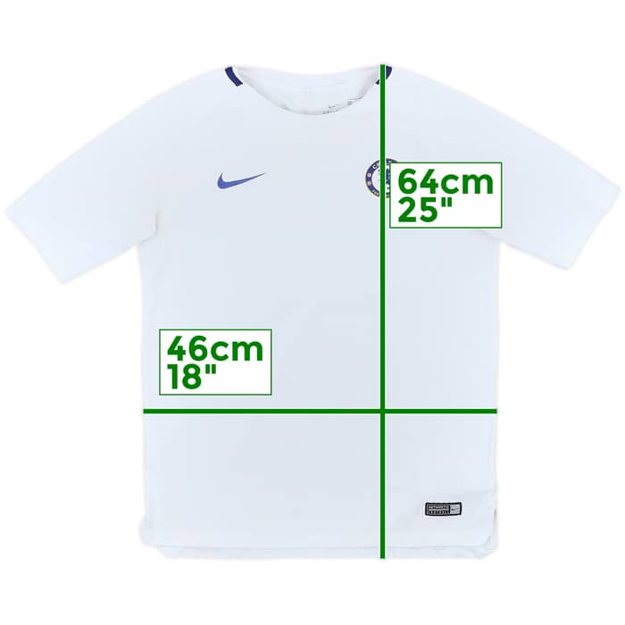 2017-18 Chelsea Nike Training Shirt - 7/10 - (XL.Boys)