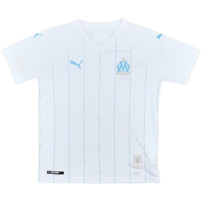 2019-20 Olympique Marseille Home Shirt - 5/10 - (M.Boys)