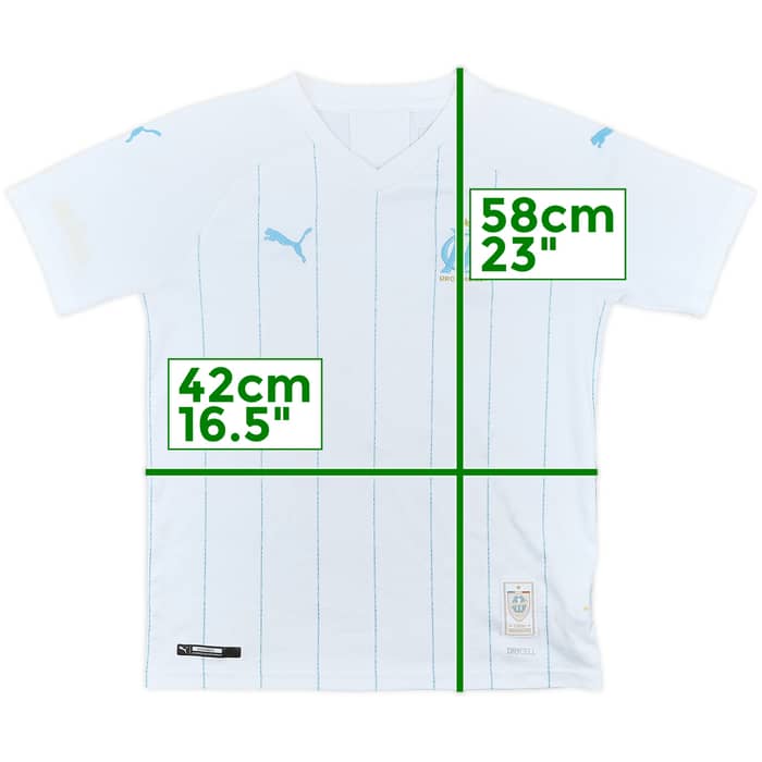 2019-20 Olympique Marseille Home Shirt - 5/10 - (M.Boys)