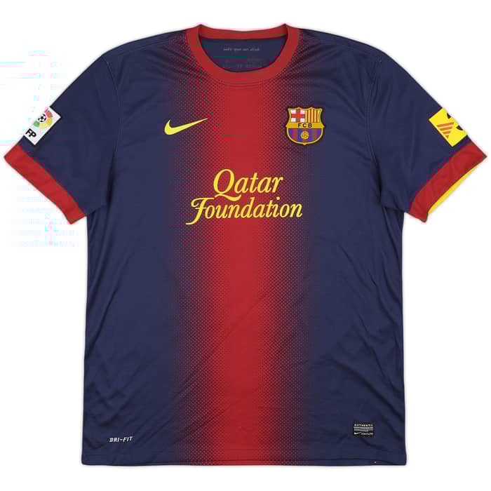 2012-13 Barcelona Home Shirt Messi #10 - 8/10 - (L)