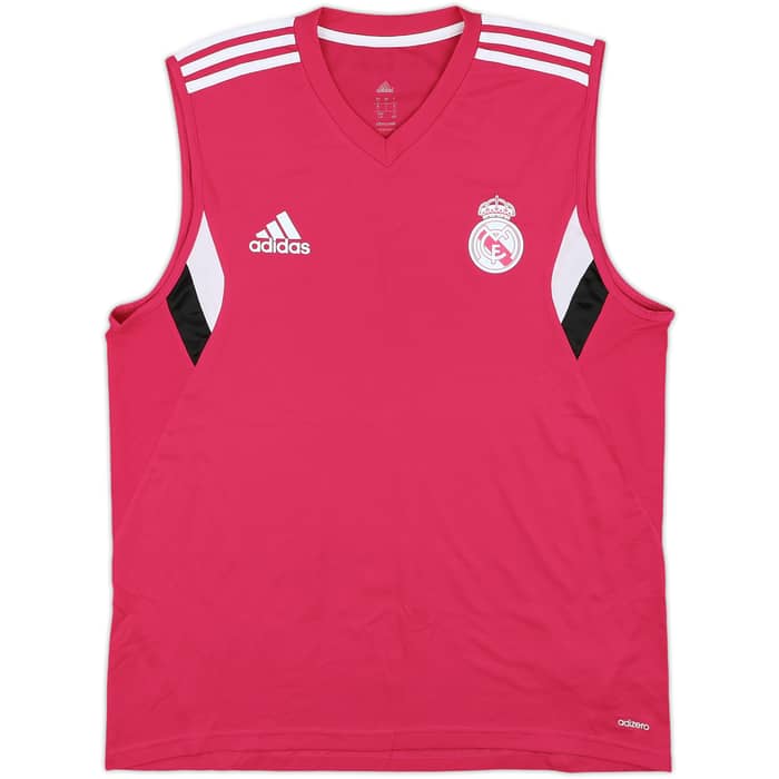 2014-15 Real Madrid adizero Training Vest - 8/10 - (L)