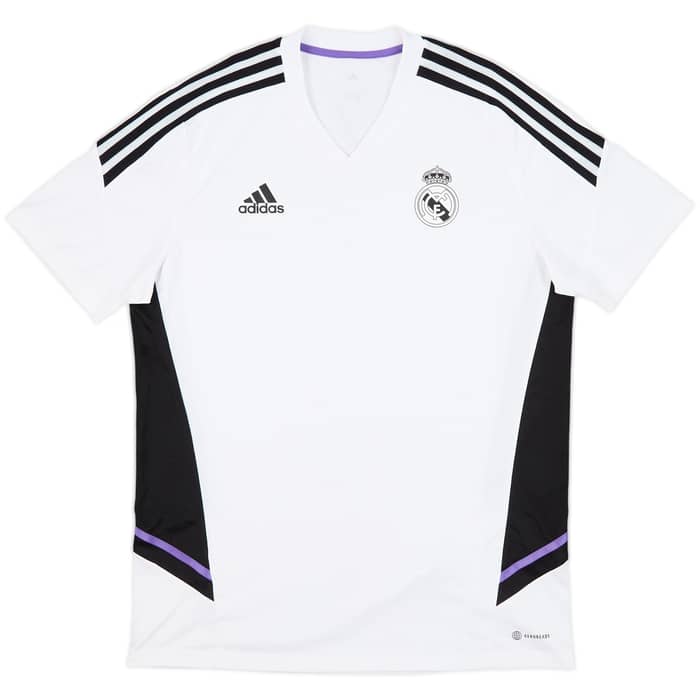 2022-23 Real Madrid adidas Training Shirt - 9/10 - (L)