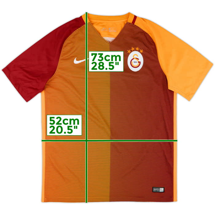 2016-17 Galatasaray Home Shirt - 9/10 - (M)