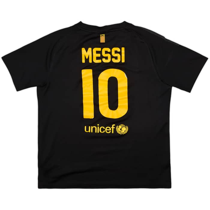 2011-12 Barcelona Away Shirt Messi #10 - 5/10 - (XL.Boys)