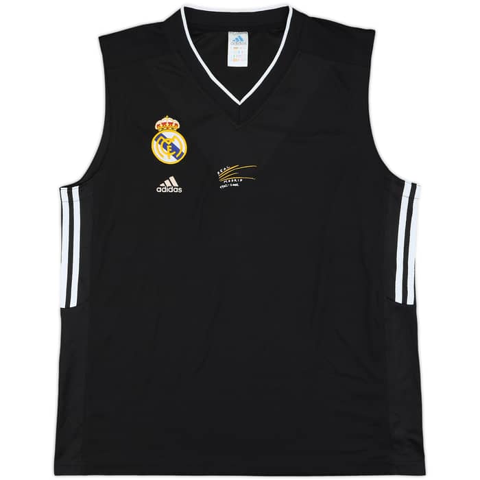 2002-03 Real Madrid adidas Centenary Training Vest - 9/10 - (XL)