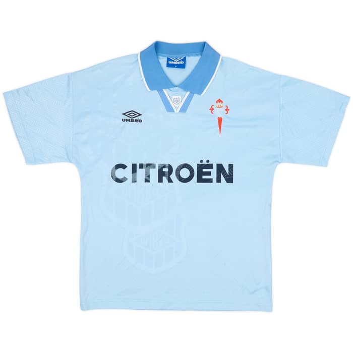 1993-95 Celta Vigo Home Shirt - 6/10 - (M)