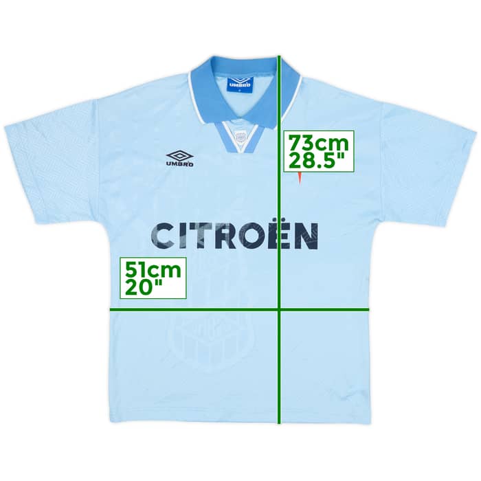 1993-95 Celta Vigo Home Shirt - 6/10 - (M)