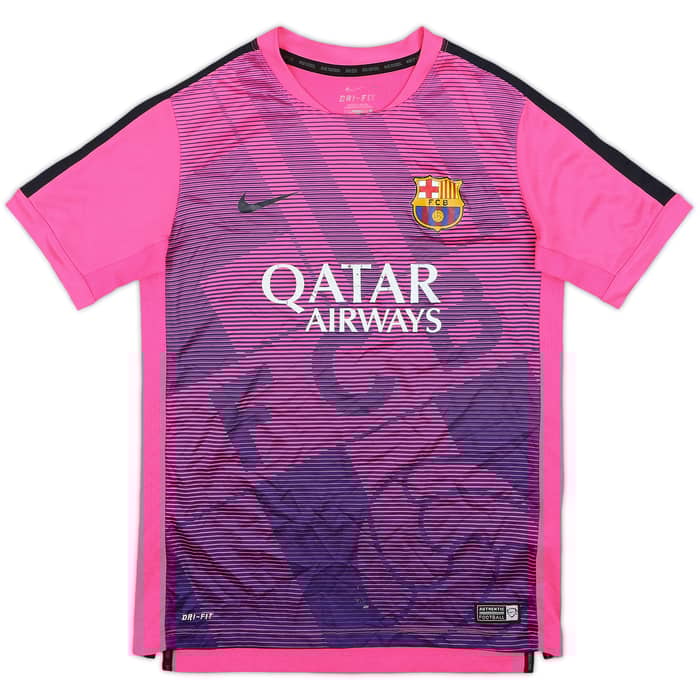2015-16 Barcelona Nike Training Shirt - 4/10 - (L.Boys)