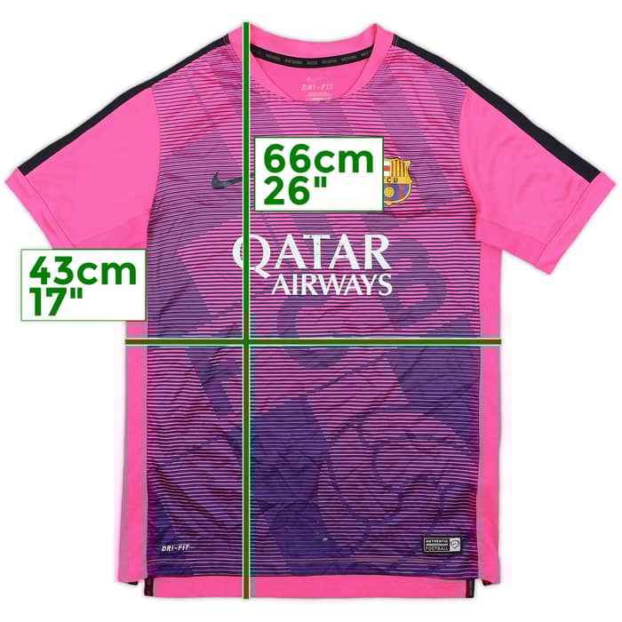 2015-16 Barcelona Nike Training Shirt - 4/10 - (L.Boys)