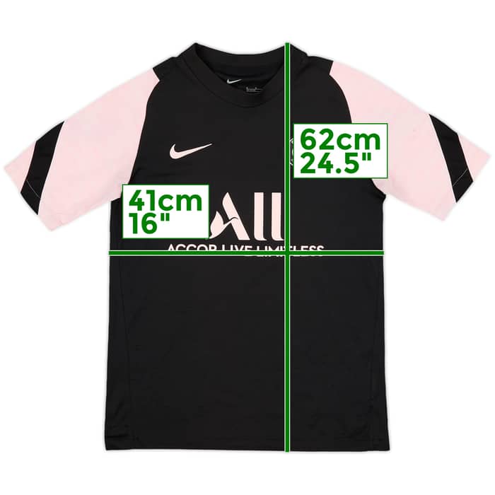 2021-22 Paris Saint-Germain Nike Training Shirt - 8/10 - (M.Boys)