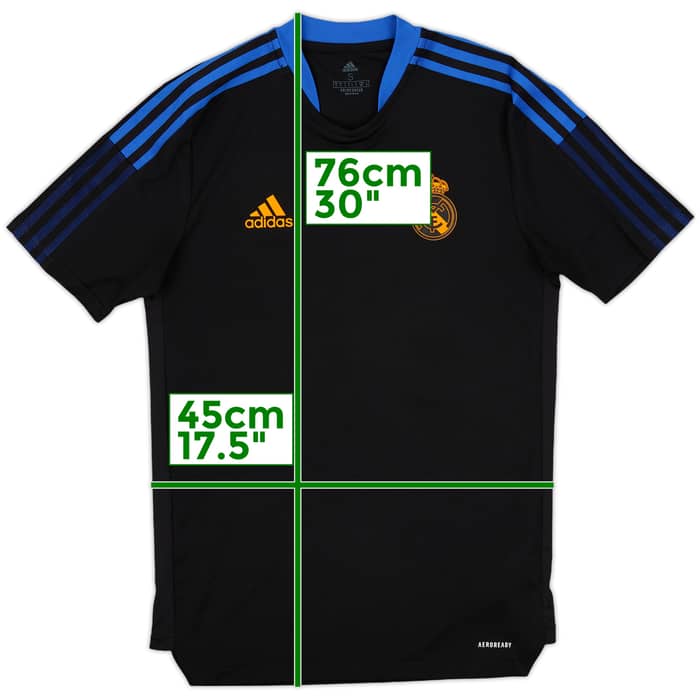 2021-22 Real Madrid adidas Training Shirt - 8/10 - (S)