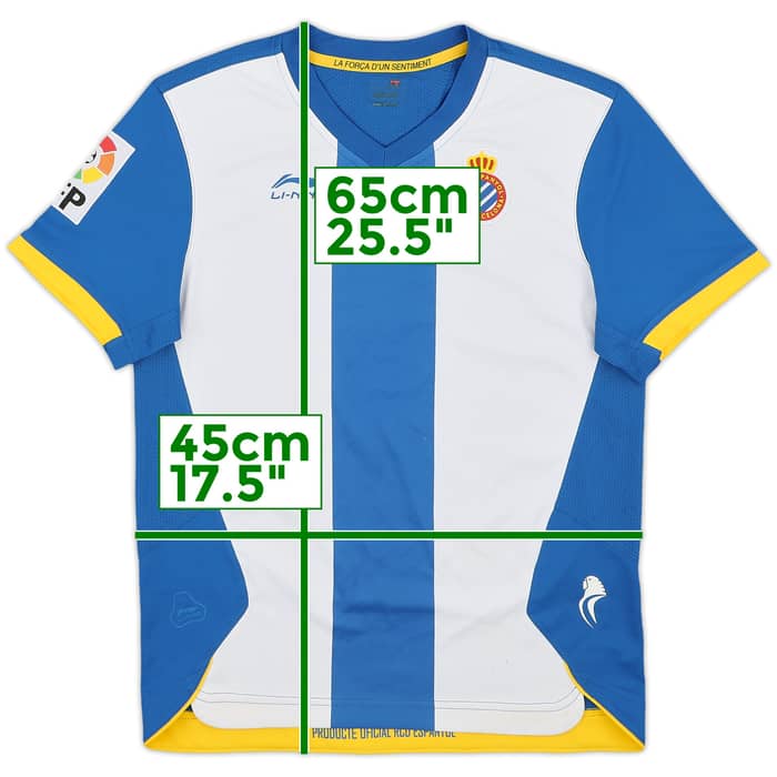 2011-12 Espanyol Home Shirt - 8/10 - (XXS)