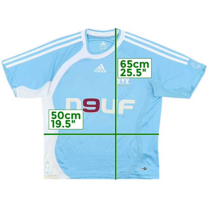 2006-07 Olympique Marseille Away Shirt - 7/10 - (L.Boys)