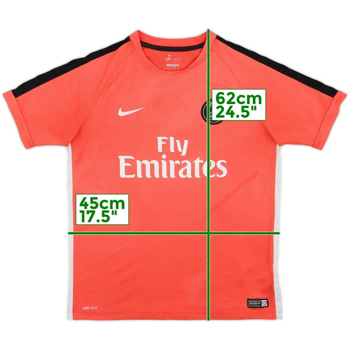 2015-16 Paris Saint-Germain Nike Training Shirt - 5/10 - (XL.Boys)