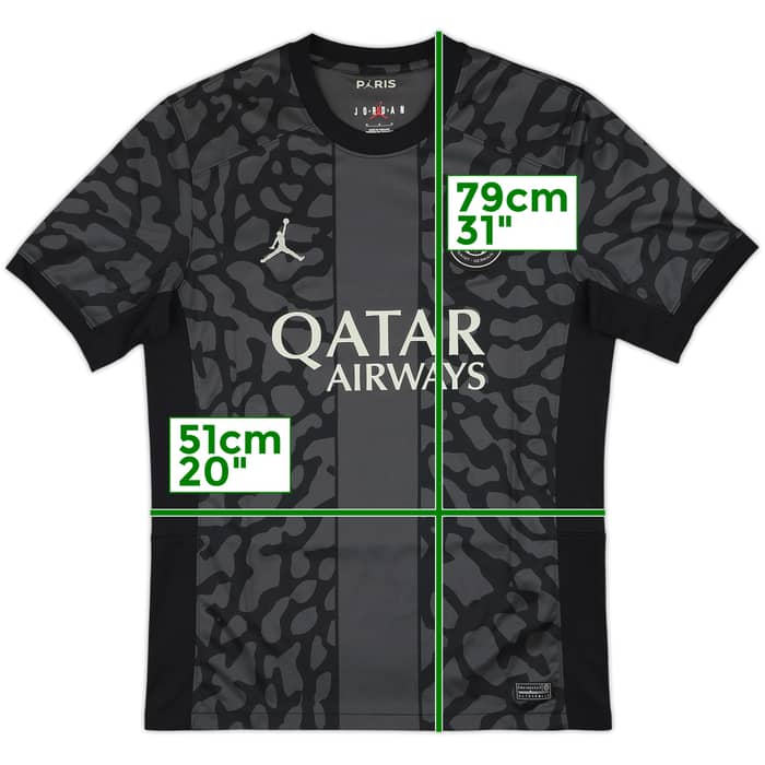 2023-24 Paris Saint-Germain Third Shirt - 10/10 - (M)