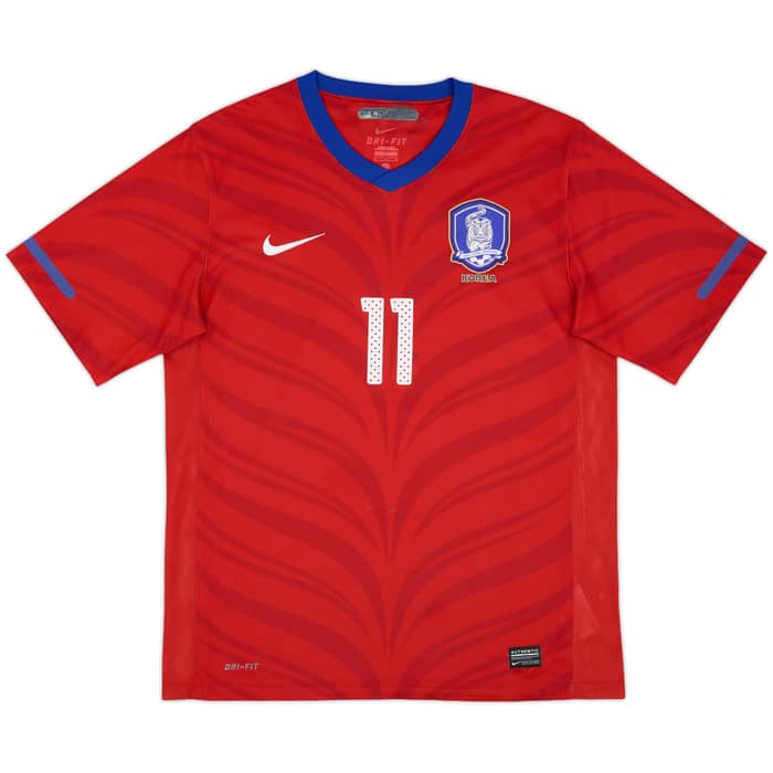 2010-12 South Korea Home Shirt Heungmin #11 - 7/10 - (L)
