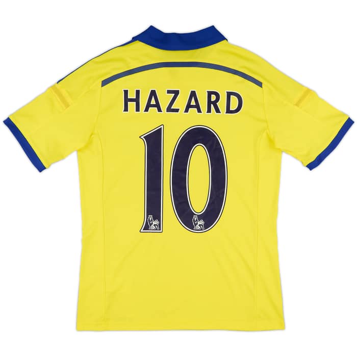 2014-15 Chelsea Away Shirt Hazard #10 - 8/10 - (XL.Boys)