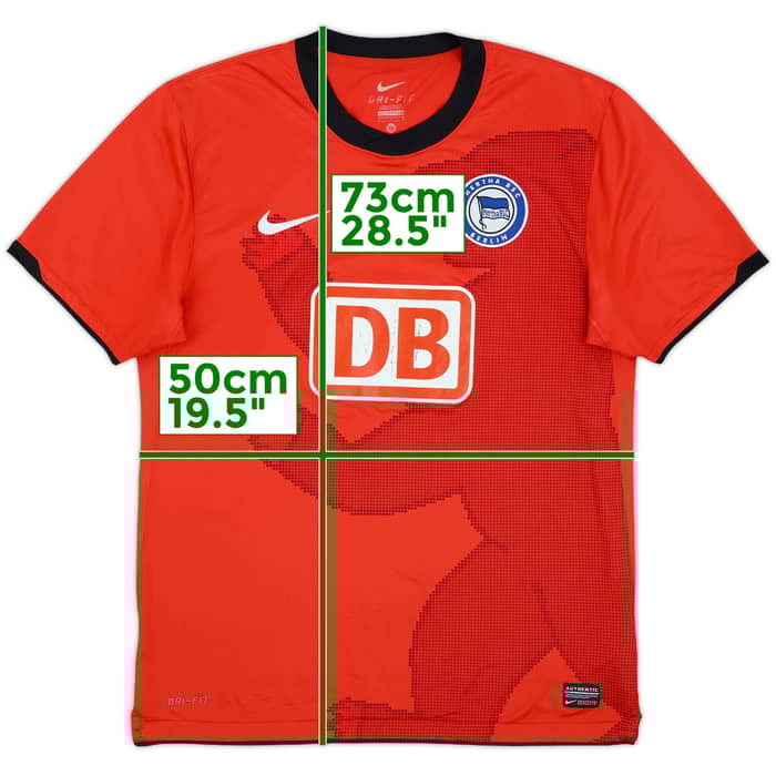 2010-11 Hertha Berlin Away Shirt - 7/10 - (M)