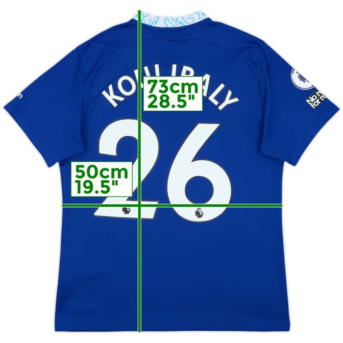 2022-23 Chelsea Home Shirt Koulibaly #26 - 10/10 - (M)