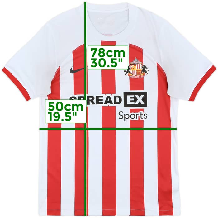 2023-24 Sunderland Home Shirt - 7/10 - (M)