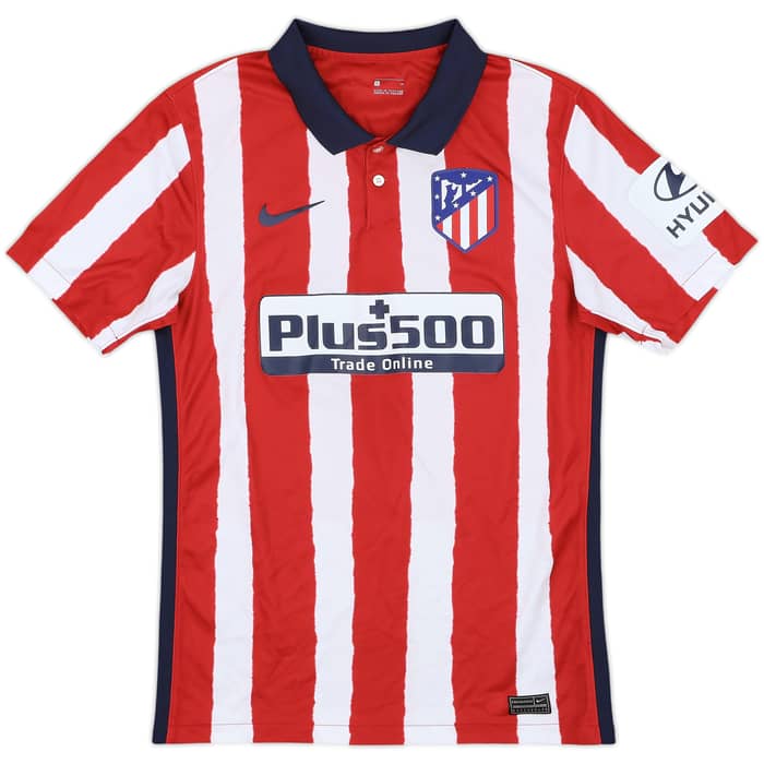 2020-21 Atletico Madrid Home Shirt - 7/10 - (S)