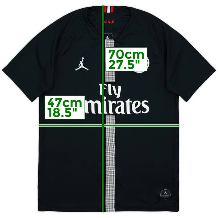 2018-19 Paris Saint-Germain Third/Home Shirt - 8/10 - (M)