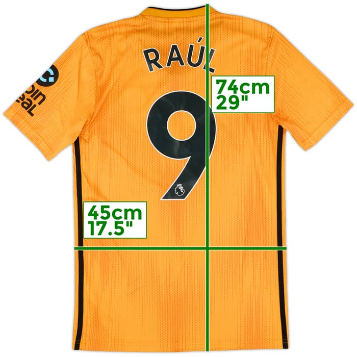 2018-19 Wolves Home Shirt Raul #9 - 9/10 - (XS)