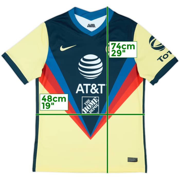 2020-21 Club America Home Shirt - 8/10 - (M)