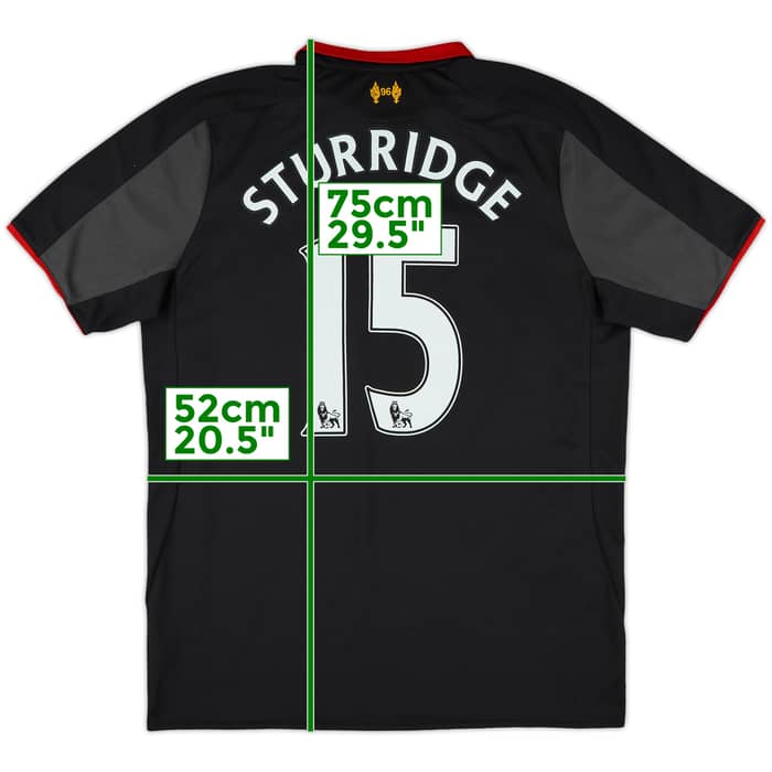 2014-15 Liverpool Third Shirt Sturridge #15 - 9/10 - (M)