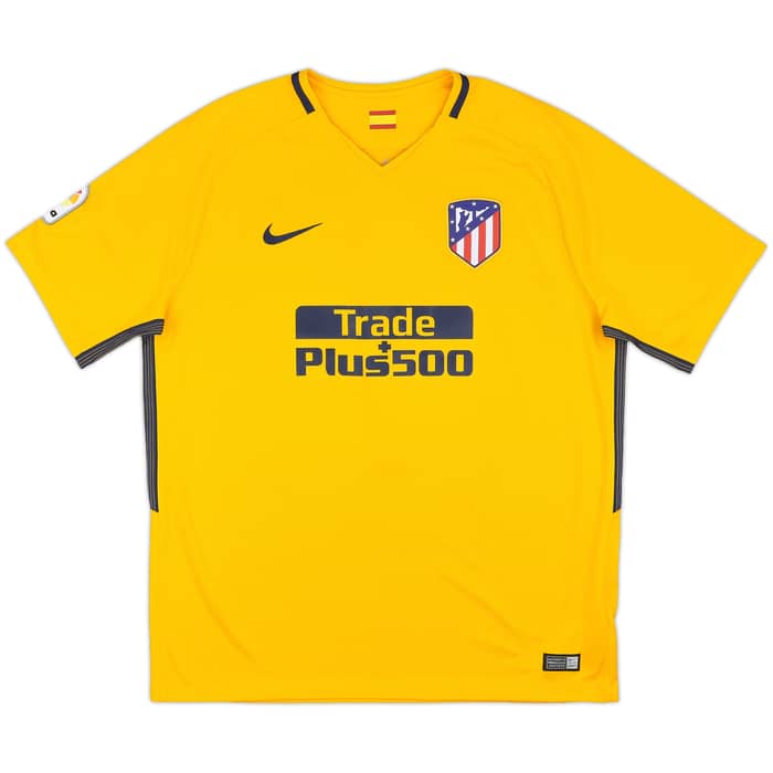 2017-18 Atletico Madrid Away Shirt Griezmann #7 - 9/10 - (XL)