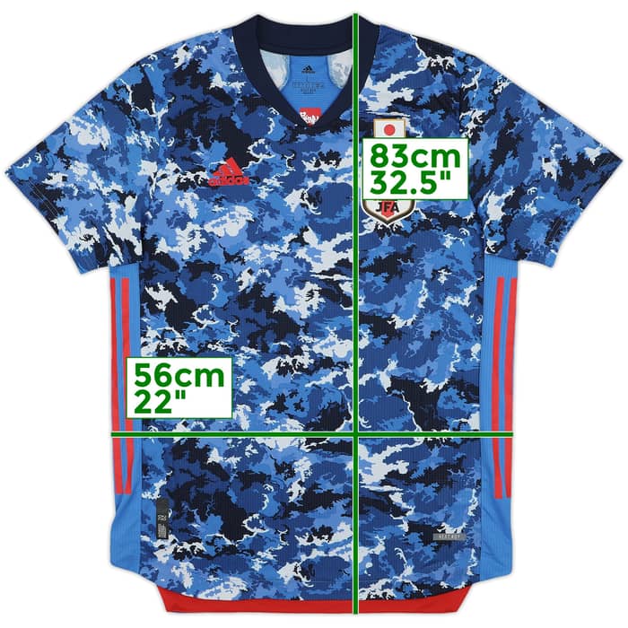 2020-21 Japan Authentic Home Shirt - 10/10 - (L)