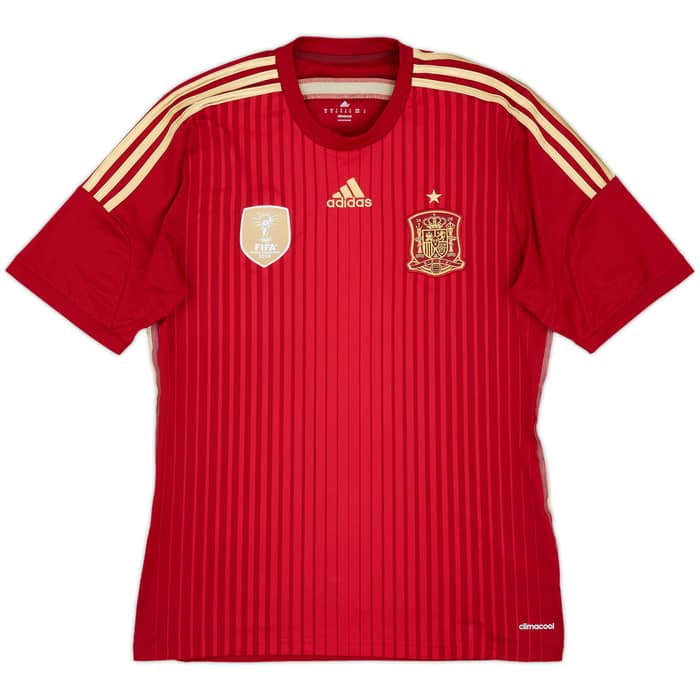 2013-15 Spain Home Shirt - 10/10 - (M)
