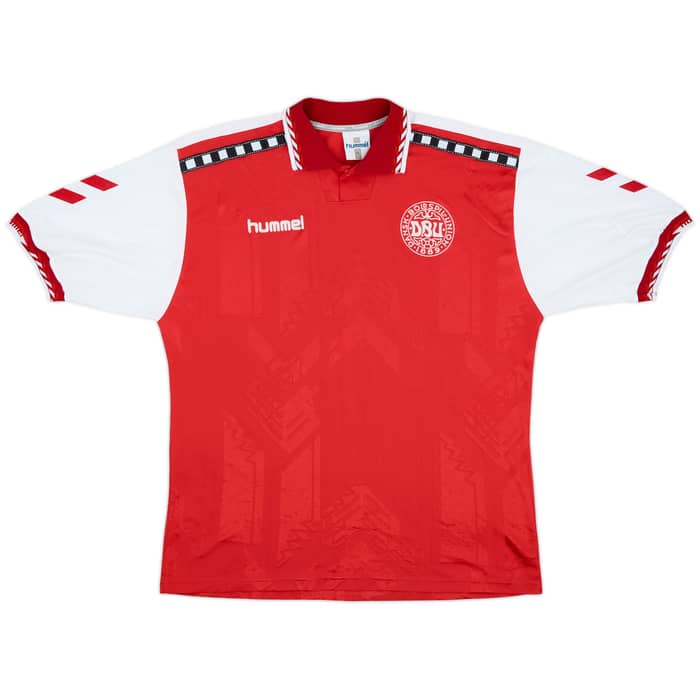 1996-97 Denmark Home Shirt - 8/10 - (XL)